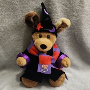 Build-A-Bear Halloween Costume Black and Purple Witch Outfit